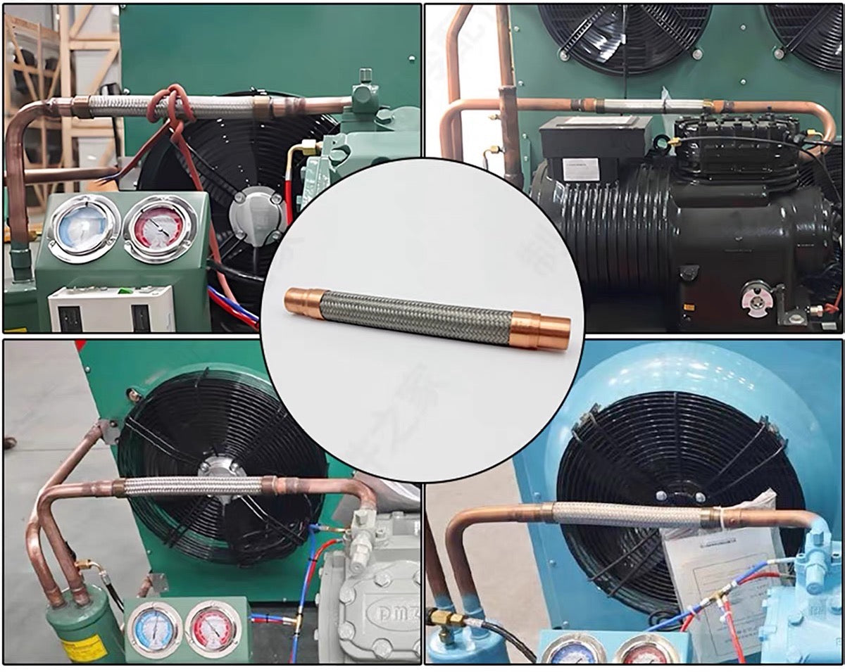 Refrigeration Vibration Absorber Vibration Stainless Steel Hose