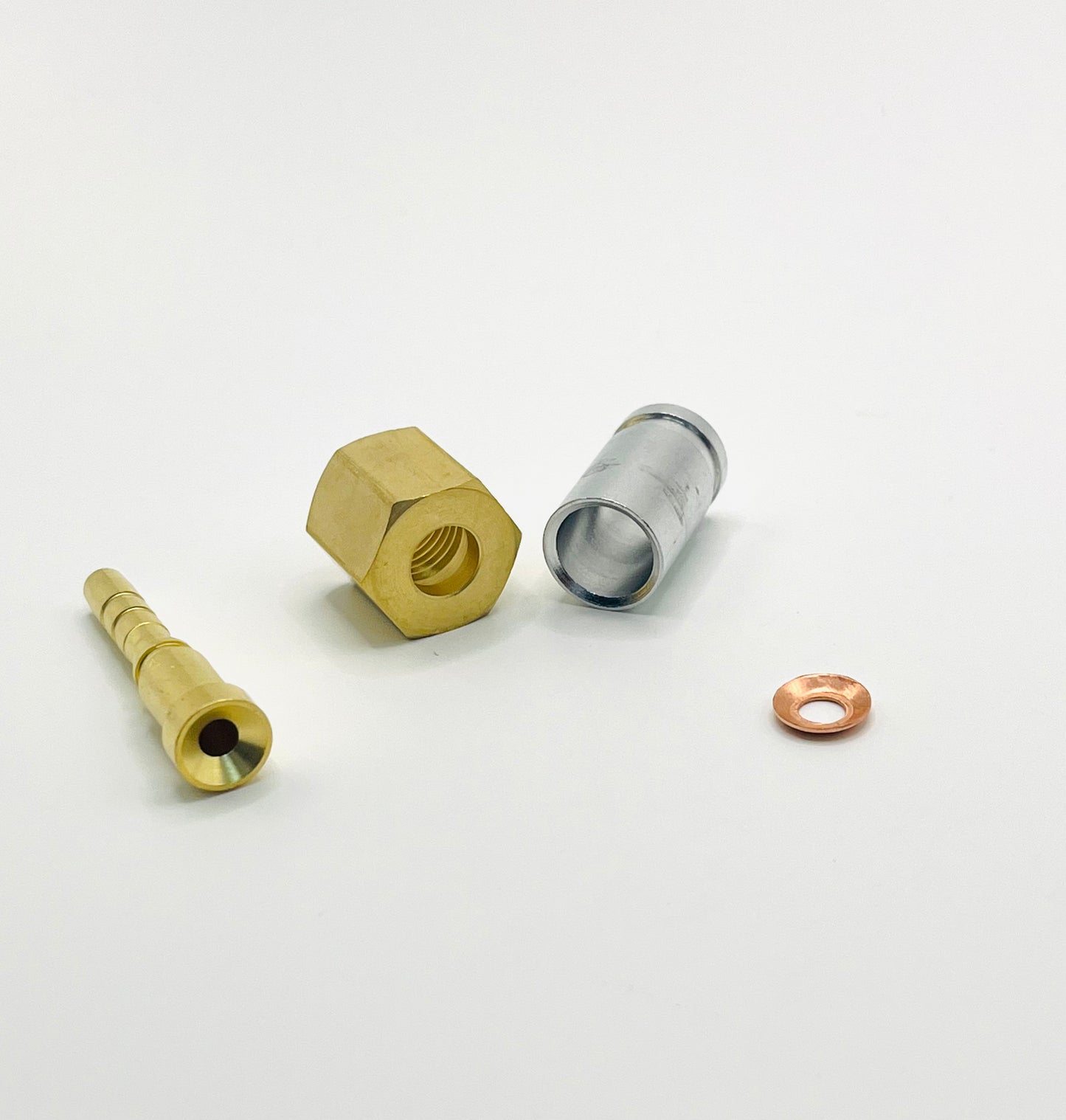 Air Conditioning Oil Pressure Connector Terminals Conditioner Custom Brass Oil Pressure Pipe Joint