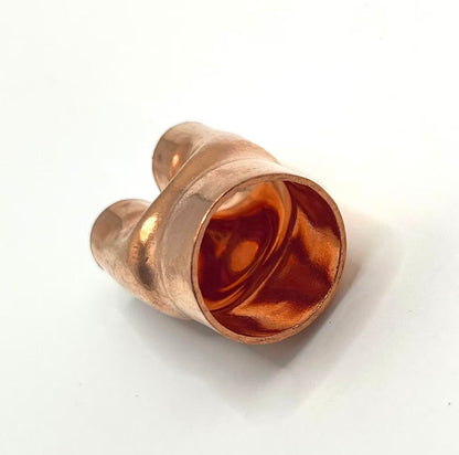 Copper Air Conditioner Refrigerator Y-Type Three-Way Connector (Pants-Type, Fork-Type)