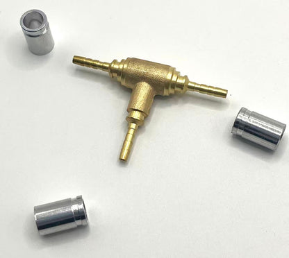 Pressure Hose Brass TEE Connector