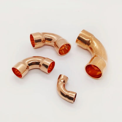 Large“R” Copper Elbow Fittings Air Conditioning Pipe Connector