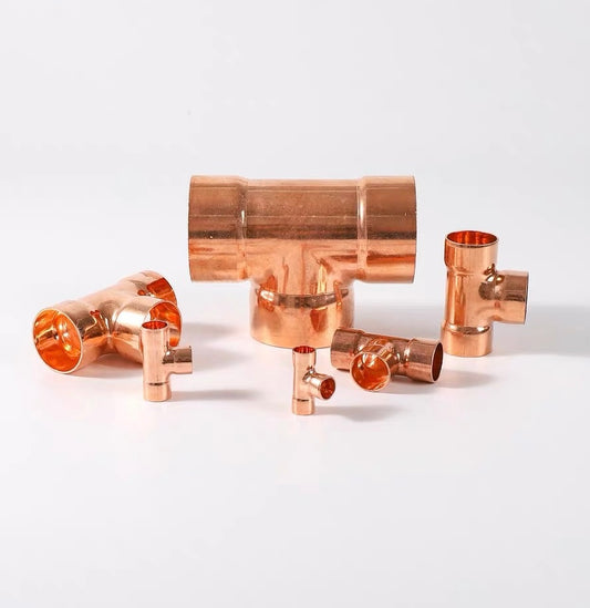 Copper 90-degree Insert-type Elbow, Equal-diameter Elbow, Pipe Fittings for air Conditioning and Cold Storage Units