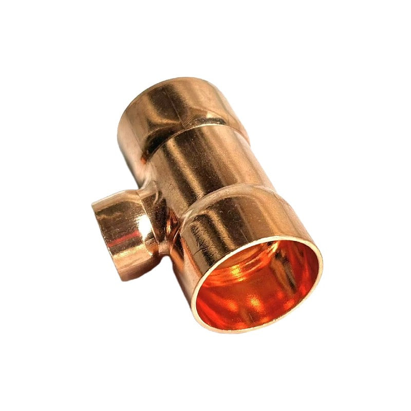 Reducing Tee Copper Fittings Plumbing Refrigeration Air Conditioning HVAC Copper Pipe Fittings Tee