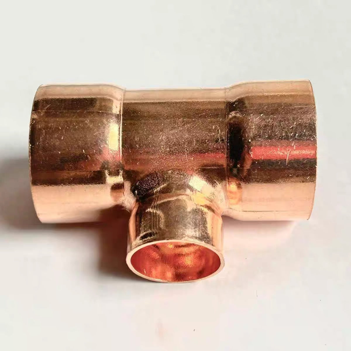Reducing Tee Copper Fittings Plumbing Refrigeration Air Conditioning HVAC Copper Pipe Fittings Tee