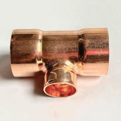 Reducing Tee Copper Fittings Plumbing Refrigeration Air Conditioning HVAC Copper Pipe Fittings Tee