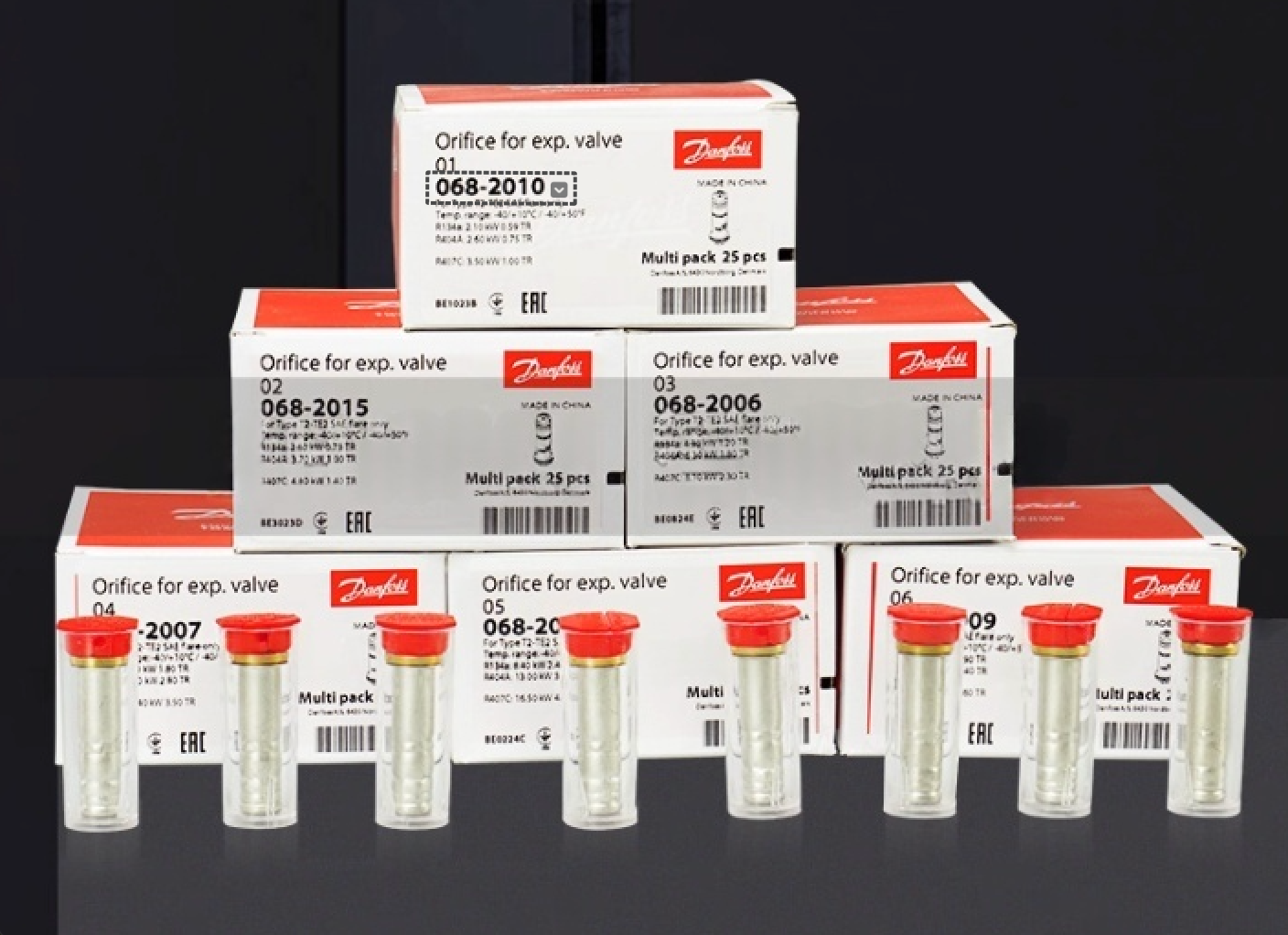 Danfoss0X/01/02/03/04/05/06#T2/TE2 Thermostatic expansion valve core