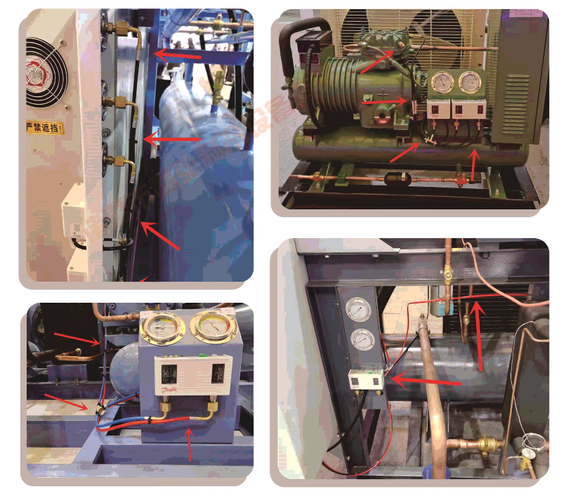 Flexible hose refrigeration air conditioning unit pressure connection pipe return oil refrigeration accessories