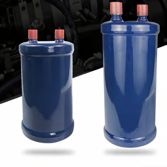 Suction line accumulators