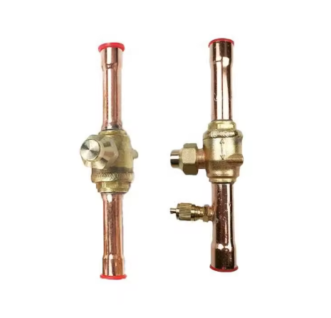 HVAC Shut-off Ball Valve for Refrigeration and Cooling System Control
