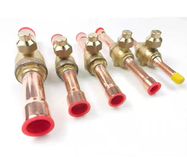 HVAC Shut-off Ball Valve for Refrigeration and Cooling System Control