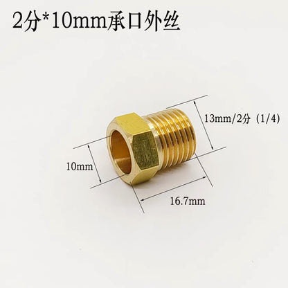 Brass Pipe Fitting Hose Adapter