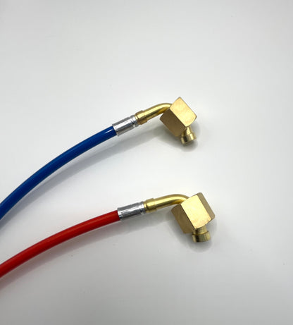 High and Low Pressure Refrigeration Unit Tube Hose for Pressure Control Gauge Connection