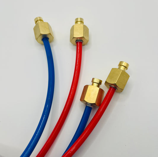 Air Conditioning Oil Pressure Connector Terminals Conditioner Custom Brass Oil Pressure Pipe Joint