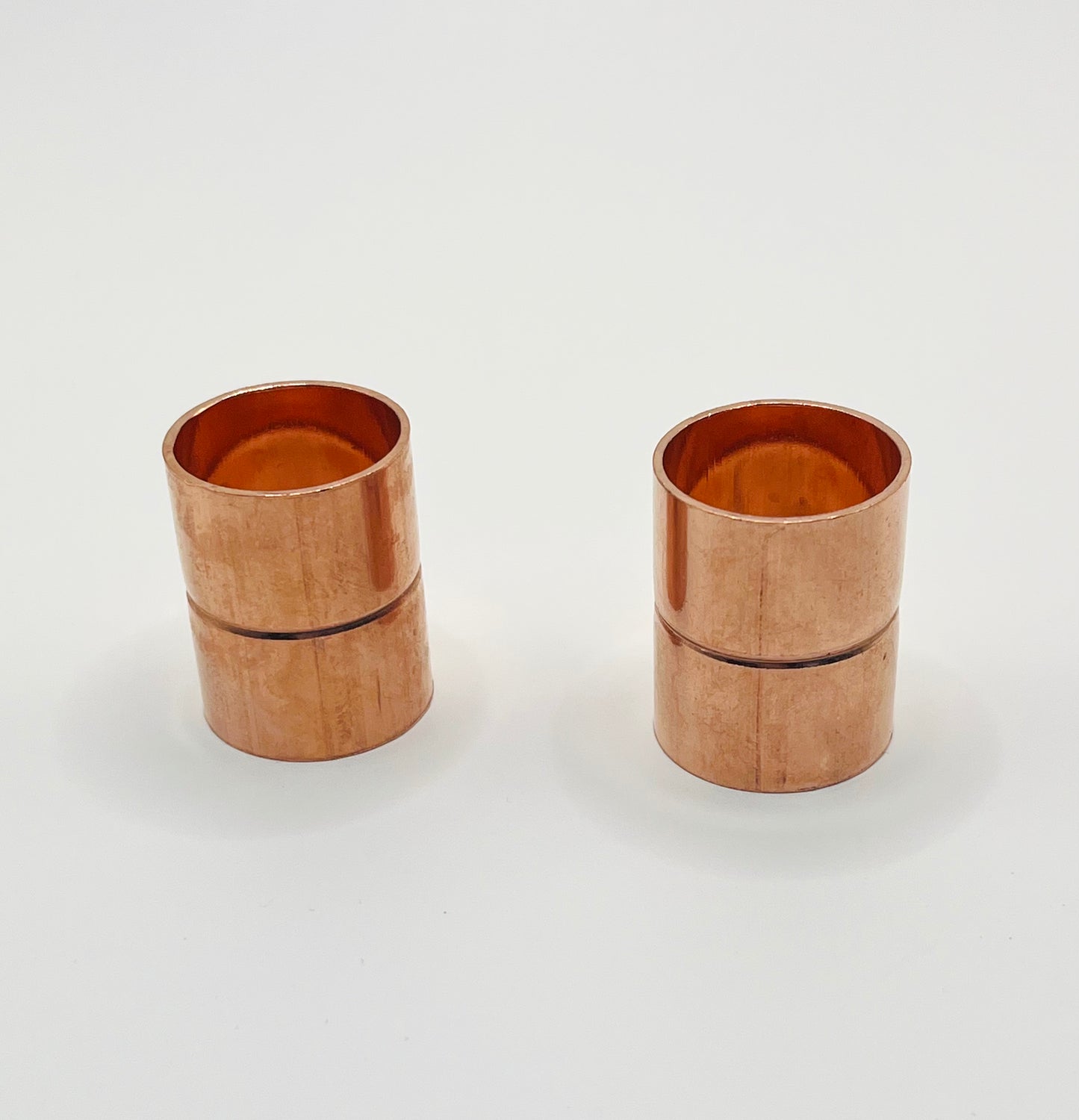 Full Specification Air Conditioning Copper Pipe Fittings Welded Joint with Straight-through Equal-Diameter Thickened Joint