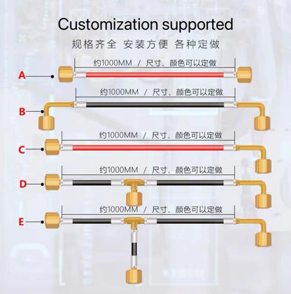 Customized pressure hoses