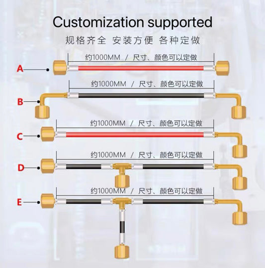 Customized pressure hoses
