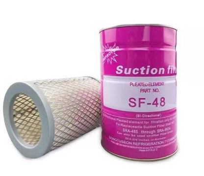 SF-48 / D-48 Refrigeration Filter Core Replaceable Solid Core for Liquid Line & Suction Line Dryers