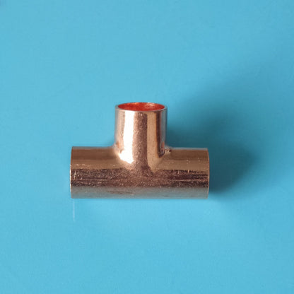 Copper Equal Tee/T-Type Copper Pipe Welding Fittings