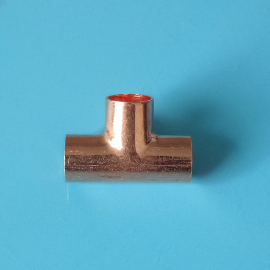 Copper Equal Tee/T-Type Copper Pipe Welding Fittings