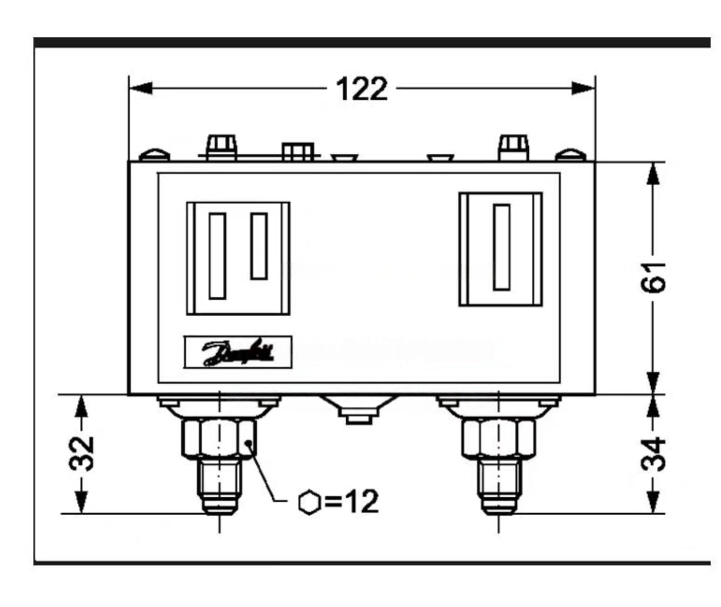 Danfoss Pressure Switch  KP15 1264 1265 1241 1243 1245