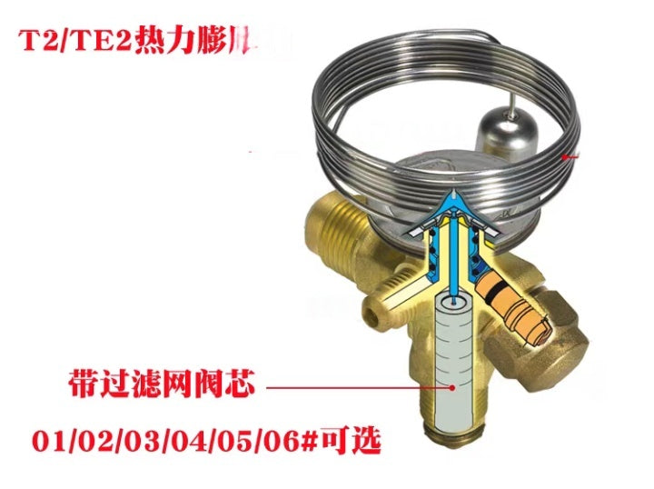 Danfoss0X/01/02/03/04/05/06#T2/TE2 Thermostatic expansion valve core